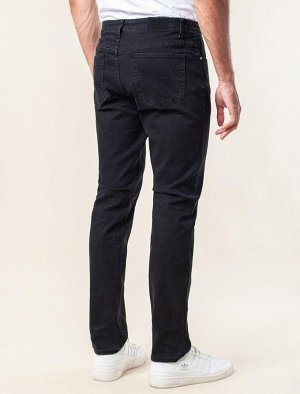 Джинсы slim-fit из эластичного денима черный