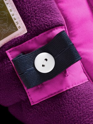 Комбинезон подростковый зимний для девочки темно-фиолетового цвета 9410TF