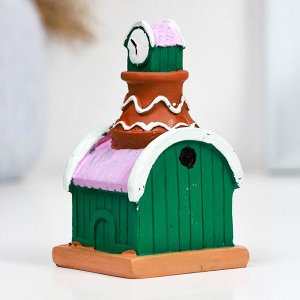 Фигурка полистоун TAKE IT EASY «Домик ратуша», 4.5x4.5x8.5 см