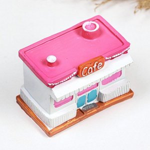 Фигурка полистоун TAKE IT EASY «Домик. Кафе», 5.5x8x4.5 см