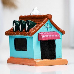 Фигурка полистоун TAKE IT EASY «Домик. Кафе-мороженое», 7x4x7 см