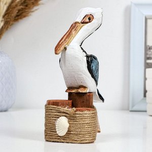 Фигурка полистоун TAKE IT EASY «Пеликан на буйках», 10.5x7x9 см