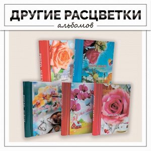 Фотоальбом магнитный на 20 листов "Декор" МИКС 19,5х25х2 см