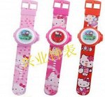 Часы наручные детские Hello Kitty проекционные. Упаковка блистер 903601