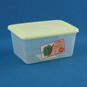 Контейнер для СВЧ 1,2л прям МИКС