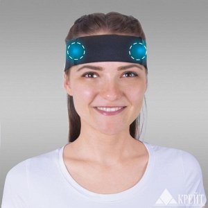 Бандаж на голову с аппликаторами биомагнитными медицинскими