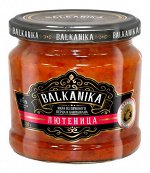 Лютеница BALKANIKA 360 г икра из печеных перцев и баклажанов 1х6