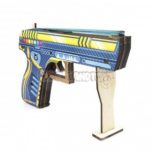 WoodLand Toys Пистолет с резинками, Космобой, 125104