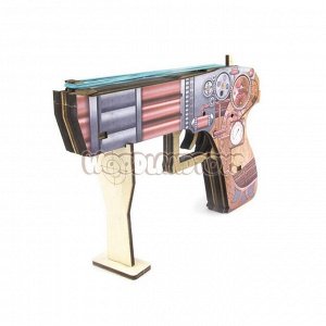 WoodLand Toys Пистолет с резинками, СтимПанк, 125108