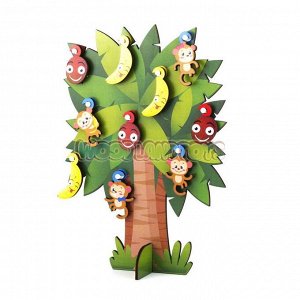 WoodLand Toys Сортер-дерево, Пальма, 124104