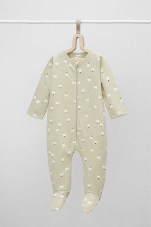 Комбинезон(Осень-Зима)+baby (фисташковый мусс, колокольчики)