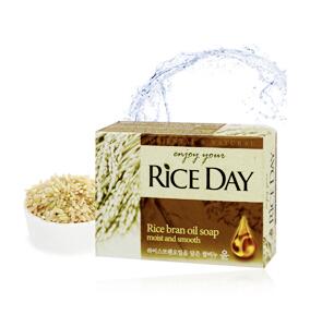 CJ Lion Мыло туалетное Rice Day, экстракт рисовых отрубей, 100 гр