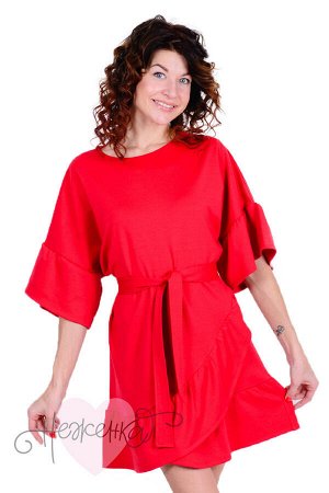 Платье П 470 (красный)