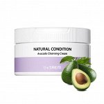 The Saem Крем очищающий для лица с экстрактом  авокадо Natural Condition Avocado Cleansing Cream Deep Clean, 300 мл