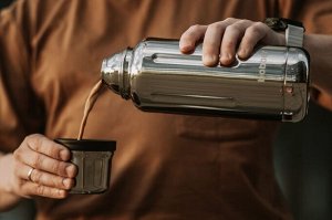Термос Bobber (Flask-470 Glossy) [24х7.5см, 470мл, нерж. сталь, пластик, силикон, 408г]