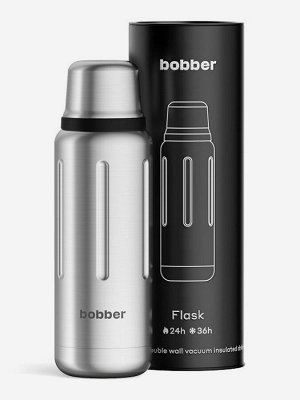 Термос Bobber (Flask-470 Matte) [24х7.5см, 470мл, нерж. сталь, пластик, силикон, 408г]