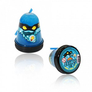 Игрушка Slime "Ninja" светится в темноте, синий, 130 г.