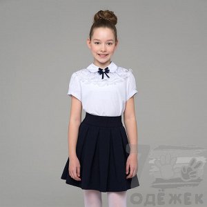 668-1 Блузка для девочки с коротким рукавом