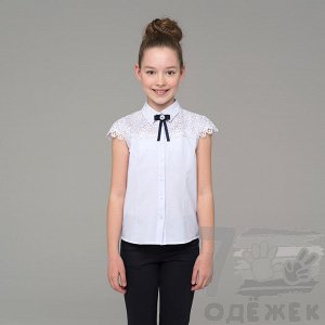 511-1 Блузка для девочки с коротким рукавом