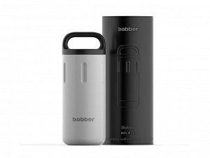 Термокружка Bobber (Bottle-590 Sand Grey) [21.9х8.5см, 590мл, нерж. сталь, пластик, силикон, 399г]