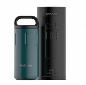 Термокружка Bobber (Bottle-590 Deep Teal) [21.9х8.5см, 590мл, нерж. сталь, пластик, силикон, 399г]