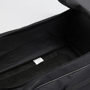 Сумка-рюкзак туристический, отдел на молнии, наружный карман, объём - 58 л, цвет чёрный