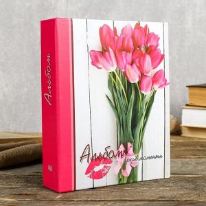 Фотоальбом на 200 фото "Розовые тюльпаны" Image Art 103 IA 10х15  см