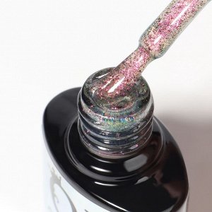 Гель лак для ногтей «Chameleon», кошачий глаз, 3-х фазный, 8мл, LED/UV, цвет розовый/зелёный (08)