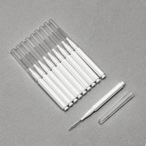 Щёточки - мини для бровей и ресниц, набор - 10 шт, 7 * 0,5 см, цвет белый
