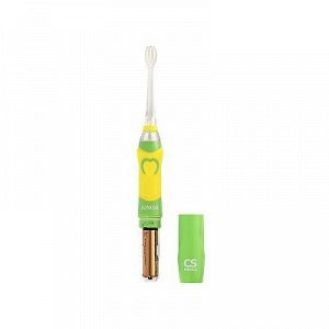 Электрическая звуковая зубная щетка CS Medica CS-562 Junior, САЛАТОВАЯ