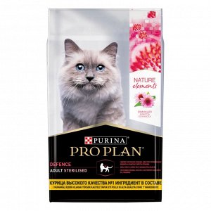 Сухой корм PRO PLAN® Nature Elements STERILISED для взрослых стерилизованных кошек, с высоким содержанием курицы, 7 кг
