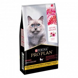 Сухой корм PRO PLAN® Nature Elements STERILISED для взрослых стерилизованных кошек, с высоким содержанием курицы, 7 кг