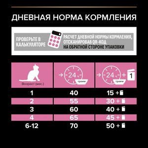 Сухой корм PRO PLAN® DELICATE DIGESTION для котят с чувствительным пищеварением, с высоким содержанием индейки, 200 г
