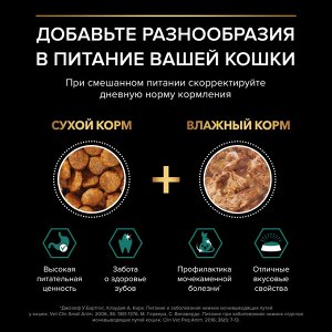 Влажный корм PRO PLAN® MAINTENANCE для взрослых кошек старше 7 лет, с индейкой в соусе, 85 г