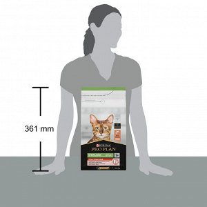 Сухой корм PRO PLAN® VITAL FUNCTIONS для взрослых кошек для поддержания функций почек, мозга и иммунитета, с высоким содержанием лосося, 1.5 кг