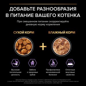 Влажный корм PRO PLAN® HEALTHY START для котят, с индейкой в соусе, 85 г