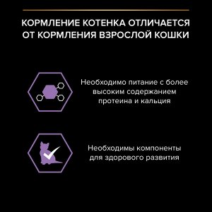 Влажный корм PRO PLAN® HEALTHY START® для котят, беременных и кормящих кошек, кусочки с лососем в соусе, 85 г