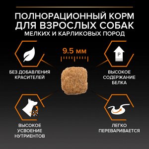 Сухой корм PRO PLAN® EVERYDAY NUTRITION для взрослых собак мелких и карликовых пород, с высоким содержанием курицы, 700 г