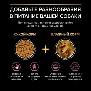 Сухой корм PRO PLAN® SENSITIVE SKIN для взрослых собак мелких и карликовых пород с чувствительной кожей, с высоким содержанием лосося, 7 кг