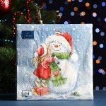 ❄ ︎Новогодние салфетки