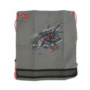 Рюкзак каркасный, Hummingbird TK, 37 х 32 х 18 см, с мешком для обуви, «Самолёт»