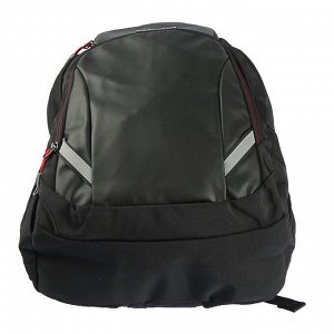 Рюкзак молодёжный Yes T-31 44 х 31 х 13.5 см, эргономичная спинка, отделение для ноутбука, Rudy, чёрный/красный