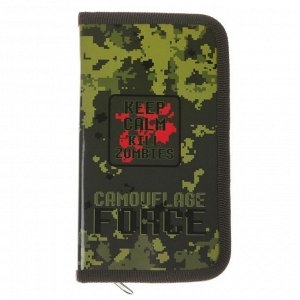 Пенал 1 секция 115*190 лам.карт Hatber мал Camouflage Force NPn_66093