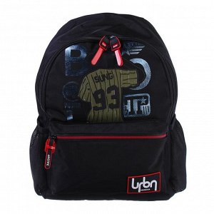 Рюкзак молодёжный deVENTE, 40 х 29 х 15, Urban Style, чёрный