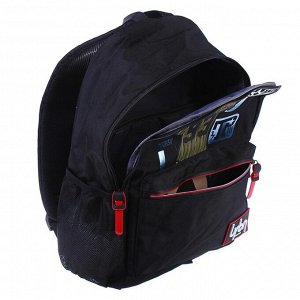 Рюкзак молодёжный deVENTE, 40 х 29 х 15, Urban Style, чёрный