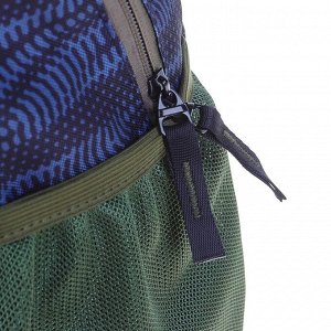Рюкзак молодёжный GoPack 137 46 х 30 х 17 см, серый/зелёный
