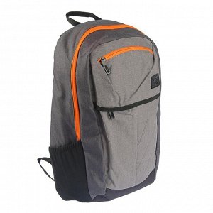 Рюкзак молодёжный Yes 46 х 33 х 15 см, эргономичная спинка, USB Thomas, серый/оранжевый
