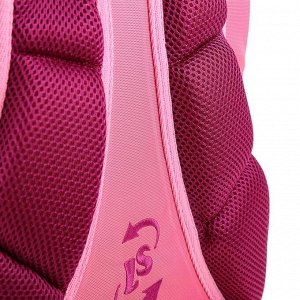Рюкзак каркасный Luris Джерри 3 38x28x18 см, мешок для обуви, для девочки, «Собачка»