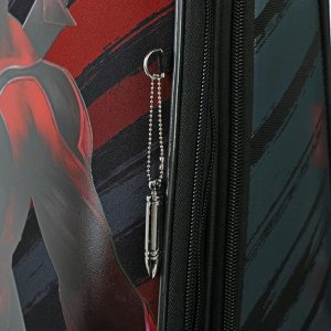 Рюкзак каркасный Hatber Ergonomic 37 х 29 х 17 см, для мальчика, «Супермен», чёрный/красный