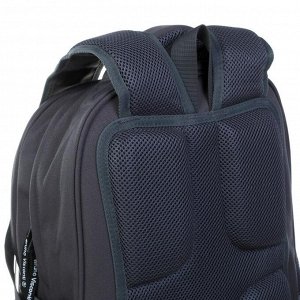 Рюкзак школьный Bruno Visconti, 40 х 30 х 19 см, эргономичная спинка, «Милитари. Звезда», тёмно-серый, с пеналом